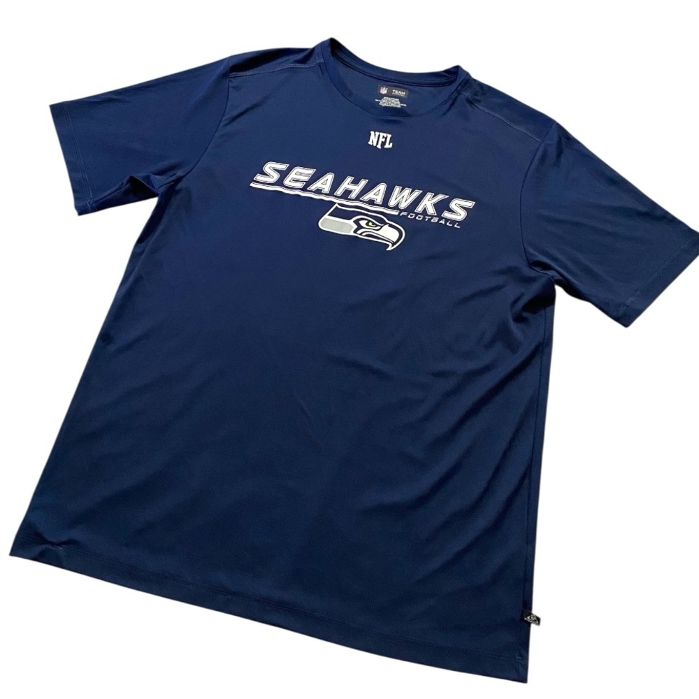 Seattle Seahawks Mens Performance T-shirt Size XL Gym Workout Training - Picture 4 of 7